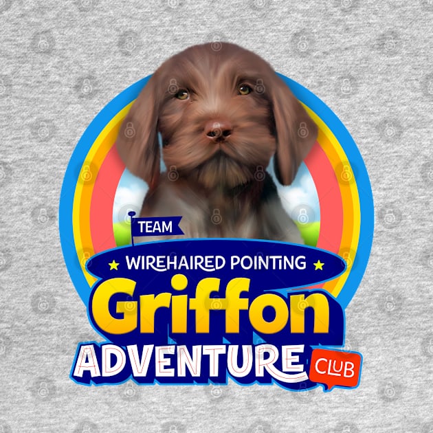 Wirehaired Pointer Griffon by Puppy & cute